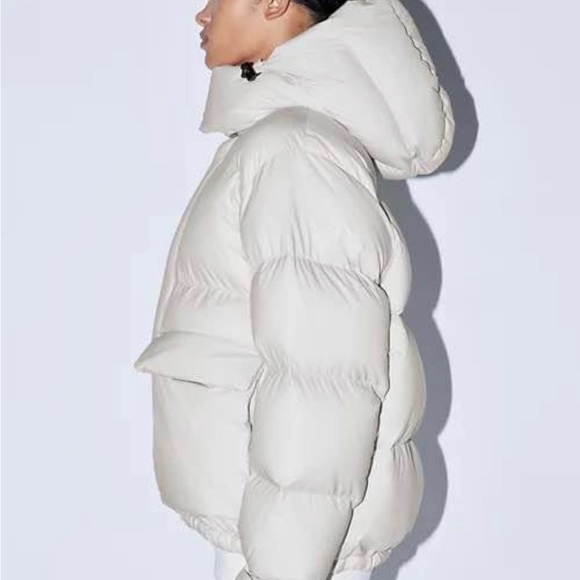 Aritzia Super Duper Puff (Matte Pearl) - Picture 4 of 8